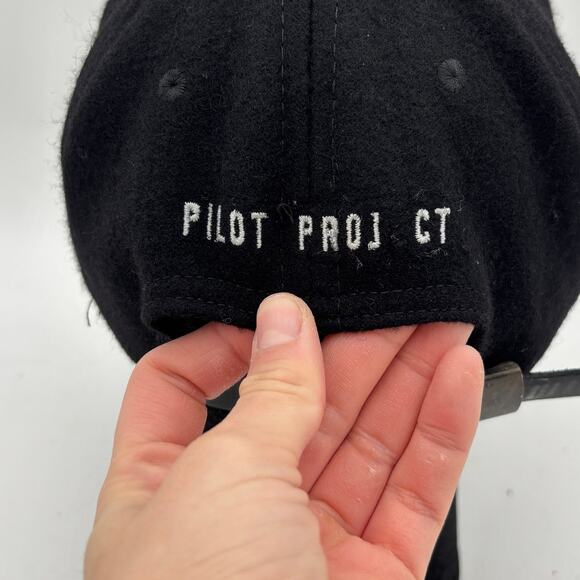 Ebbets Field Flannels Pilot Project Hat Leather Strapback - Picture 9 of 11